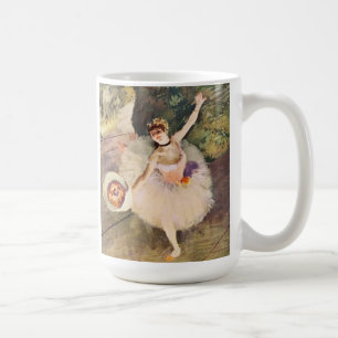 Degas Ballerina met Bouquet Mok bloemen