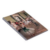 DEGAS BALLET ART,  BALLET CLASSIFICATIE NOTEBOOK NOTITIEBOEK (Rechterzijde)