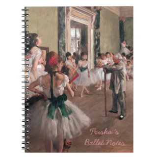 DEGAS BALLET ART,  BALLET CLASSIFICATIE NOTEBOOK NOTITIEBOEK