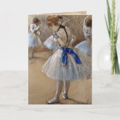 Degas Ballet Ballerina Kaart (Voorkant)