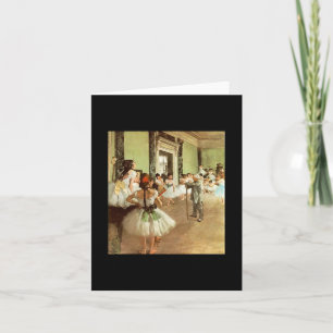 Degas - Ballet Dance Class Kaart