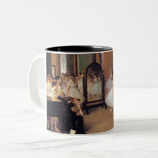 Degas Ballet Dance Class Mok (Voorkant links)