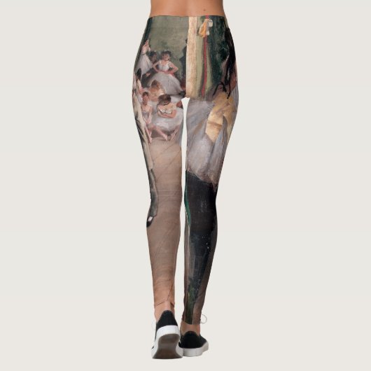 DEGAS BALLET DANCE TIGHTS, DEGAS BALLERINAS LEGGINGS (Achterkant)