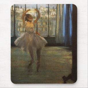 Degas Ballet Dancer Posing Mousepad Muismat