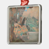 Degas - Ballet Dancers, 1877, Metalen Ornament (Links)