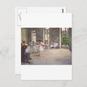 Degas Ballet Dancers Briefkaart (Voorkant / Achterkant)