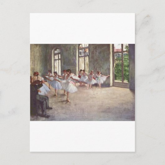 Degas Ballet Dancers Briefkaart (Voorkant)