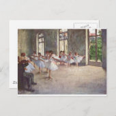 Degas Ballet Dancers Briefkaart (Voorkant / Achterkant)