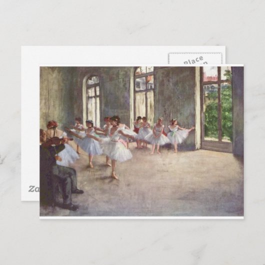 Degas Ballet Dancers Briefkaart (Voorkant / Achterkant)