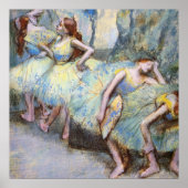 Degas Ballet Dancers Impressionist Poster (Voorkant)