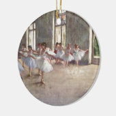 Degas Ballet Dancers Keramisch Ornament (Links)