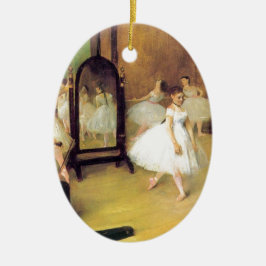 Degas Ballet Dancers Keramisch Ornament