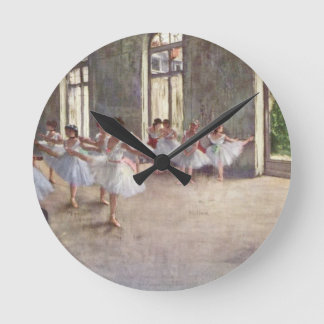 Degas Ballet Dancers Ronde Klok