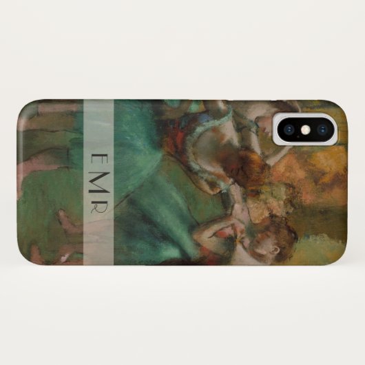 Degas Ballet Dancers | Roze en groen Case-Mate iPhone Case (Achterkant (horizontaal))