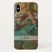 Degas Ballet Dancers | Roze en groen Case-Mate iPhone Case (Achterkant)