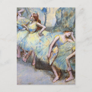 Degas Ballet Danser Kunst Dansers Schilderen Briefkaart