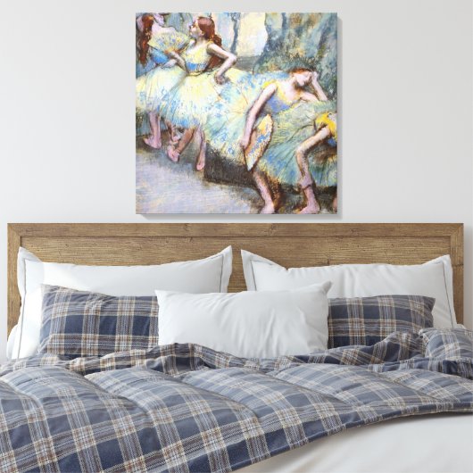 Degas Ballet Danser Kunst Dansers Schilderen Canvas Afdruk (Insitu (Slaapkamer))