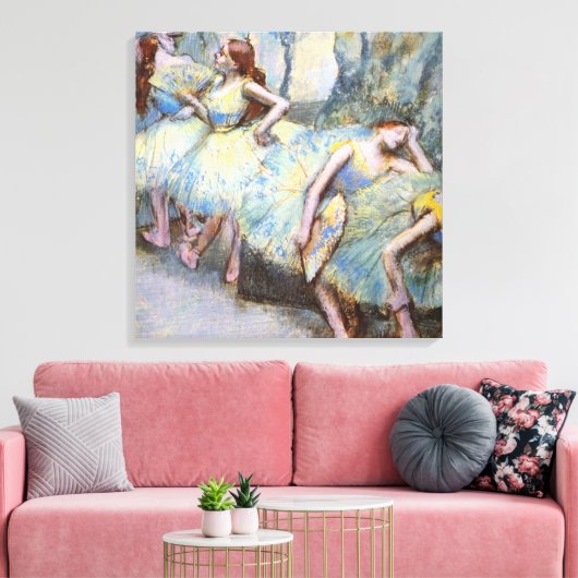 Degas Ballet Danser Kunst Dansers Schilderen Canvas Afdruk (Insitu (Woonkamer))