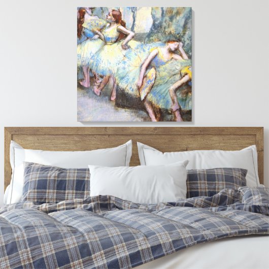 Degas Ballet Danser Kunst Dansers Schilderen Canvas Afdruk (Insitu (Slaapkamer))