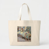 Degas Ballet Danser Kunst Dansers Schilderen Grote Tote Bag (Voorkant)