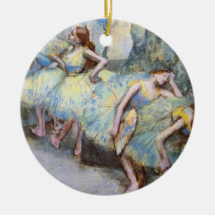 Degas Ballet Danser Kunst Dansers Schilderen Keramisch Ornament