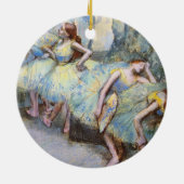 Degas Ballet Danser Kunst Dansers Schilderen Keramisch Ornament (Achterkant)