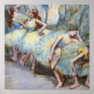 Degas Ballet Danser Kunst Dansers Schilderen Poster