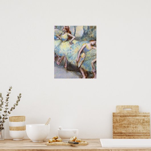 Degas Ballet Danser Kunst Dansers Schilderen Poster (Keuken)