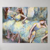 Degas Ballet Danser Kunst Dansers Schilderen Poster (Voorkant)