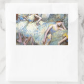 Degas Ballet Danser Kunst Dansers Schilderen Rechthoekige Sticker (Tas)