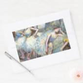Degas Ballet Danser Kunst Dansers Schilderen Rechthoekige Sticker (Envelop)