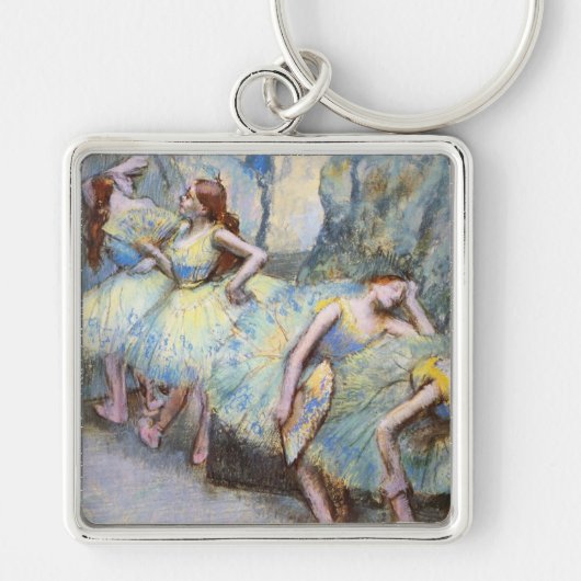 Degas Ballet Danser Kunst Dansers Schilderen Sleutelhanger (Voorkant)