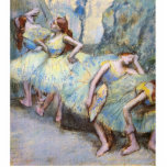 Degas Ballet Danser Kunst Dansers Schilderen Staand Fotobeeldje<br><div class="desc">Edgar Degas schilderde "Ballet Dancers in the Wings" in 1900. Dit is een kopie van het schilderij met ballerina's die backstage wachten,  een beroemd impressionistisch kunstwerk.</div>