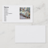 Degas Ballet Danser Kunst Dansers Schilderen Visitekaartje (Voorkant / Achterkant)