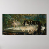 Degas - ballet in de opera van Parijs Poster (Voorkant)