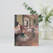 Degas Ballet Painting, klasse Old Ballet Briefkaart (Staand voorkant)