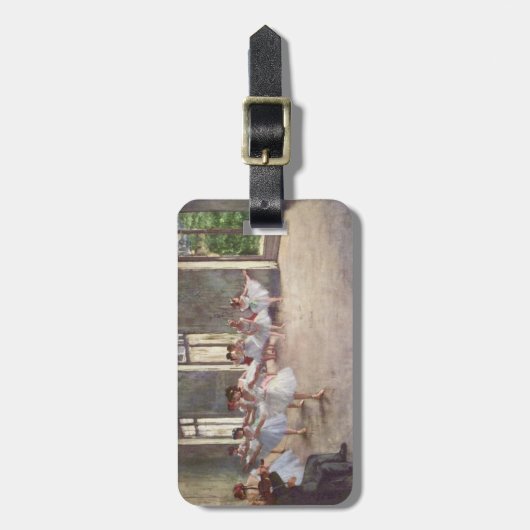 Degas' Ballet Rehearsal Bagagelabel (Voorkant verticaal)