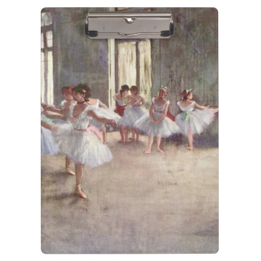 Degas' Ballet Rehearsal Klembord (Voorkant)