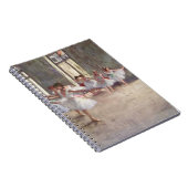 Degas' Ballet Rehearsal Notitieboek (Rechterzijde)