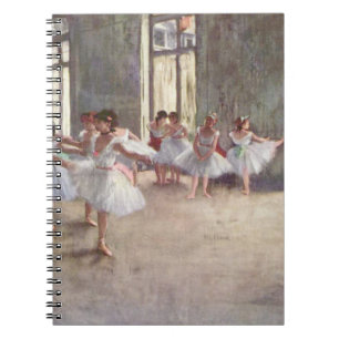Degas' Ballet Rehearsal Notitieboek