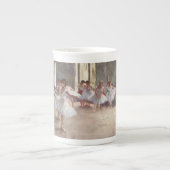 Degas' Ballet Rehearsal Porselein Kop (Voorkant)