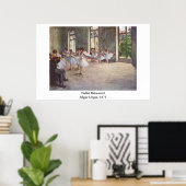 Degas' Ballet Rehearsal Poster (Thuiskantoor)