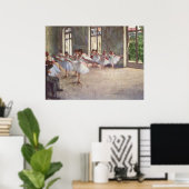 Degas' Ballet Rehearsal Poster (Thuiskantoor)