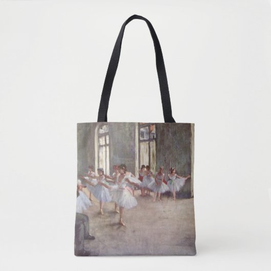 Degas' Ballet Rehearsal Tote Bag (Voorkant)