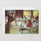 Degas - Ballet School Kaart (Voorkant)