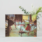 Degas - Ballet School Kaart (Staand voorkant)