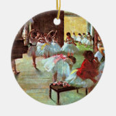 Degas - Ballet School Keramisch Ornament (Voorkant)