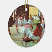Degas - Ballet School Keramisch Ornament (Links)