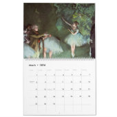 Degas Balletdanserskalender Kalender (Mar 2026)