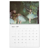 Degas Balletdanserskalender Kalender (Mar 2027)